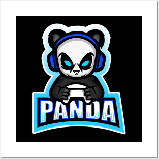 Player Panda Posters and Art